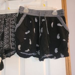 Pajama shorts